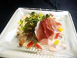 パロマ生ハムと季節野菜のサラダ
